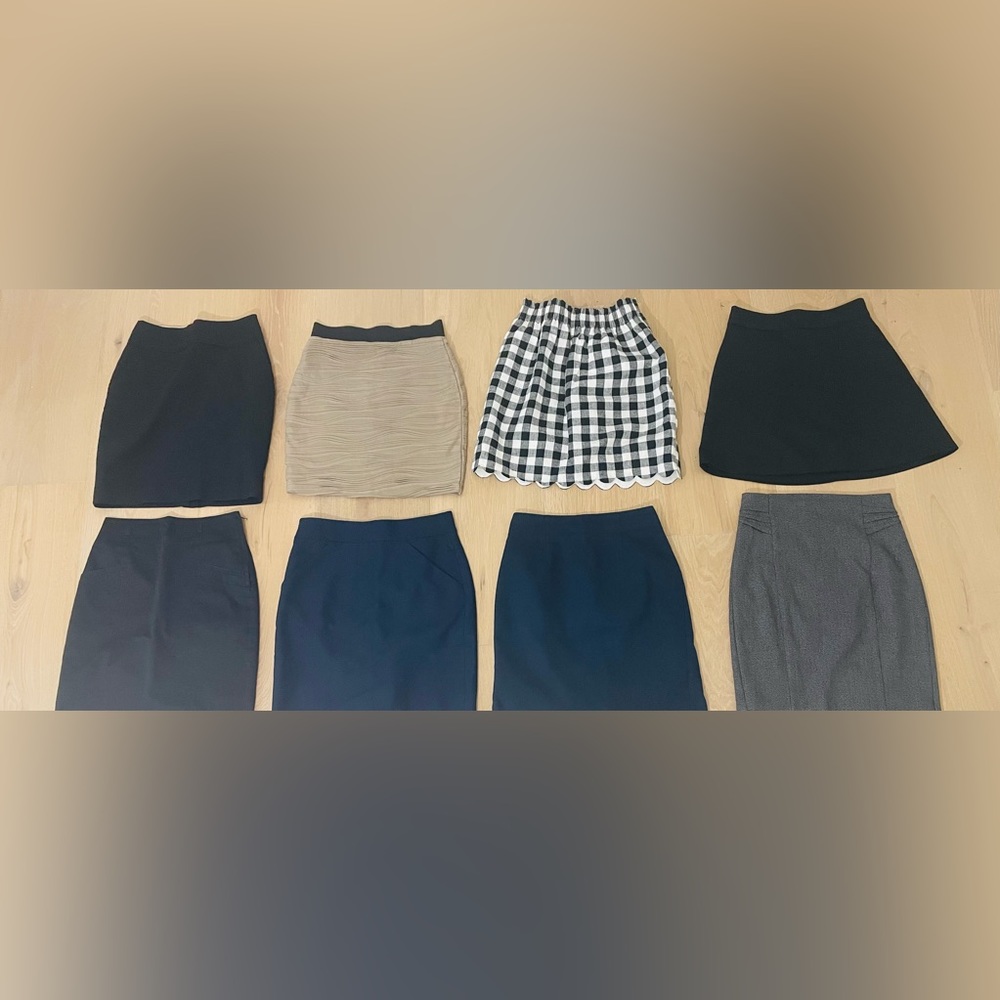 8 work skirts